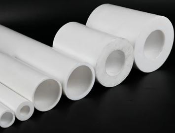 PTFE-Rohre in verschiedenen Durchmessern und Wandstärken als Halbzeug für die Weiterbearbeitung